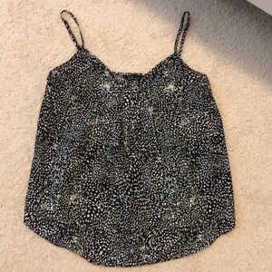 Aritzia Talula black and white tank top size M